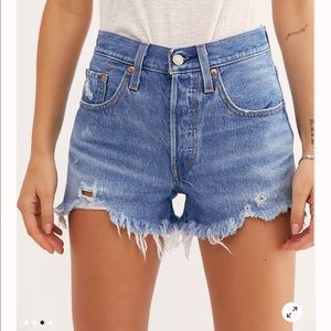 Levi’s 501 High-Rise Denim Shorts